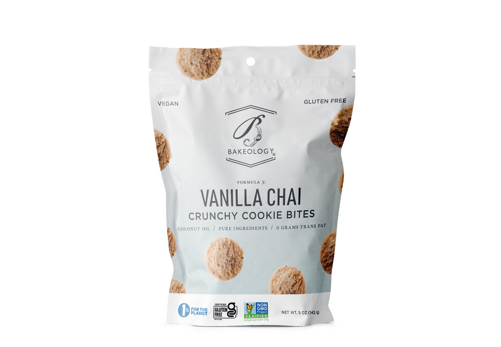 Bakeology Vanilla Chai Cookie Bites 5 OZ