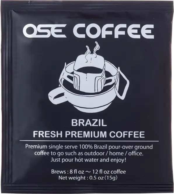 Ose Fresh Premium Brazil Coffee 6 packs of 0.5 Oz