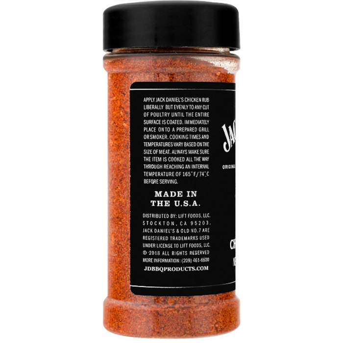 Jack Daniel`S  Bbq Chicken Seasoning Rub  6 Oz