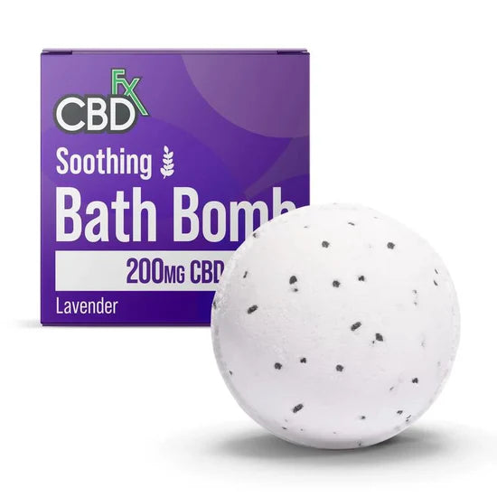 CBDfx  Bath Bomb Soothing Lavender 5 OZ