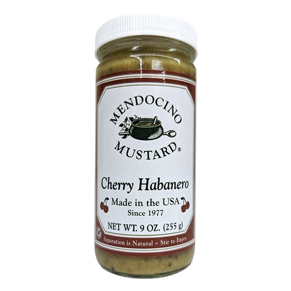 Mendocino Mustard Cherry Habanero Mend Mustard 9 oz