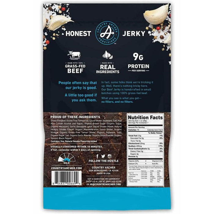 Country Archer Jerky Co. Original Beef Jerky 7 oz