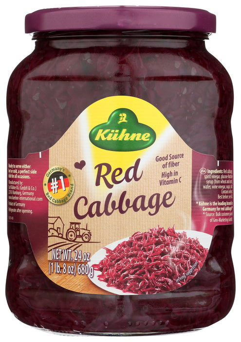 Kuhne Pickled Red Cabbage 24 oz