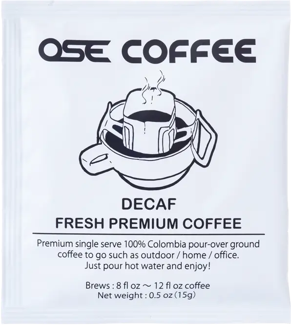 Ose  Fresh Premium Decaf Coffee 6 packs of 0.5 Oz