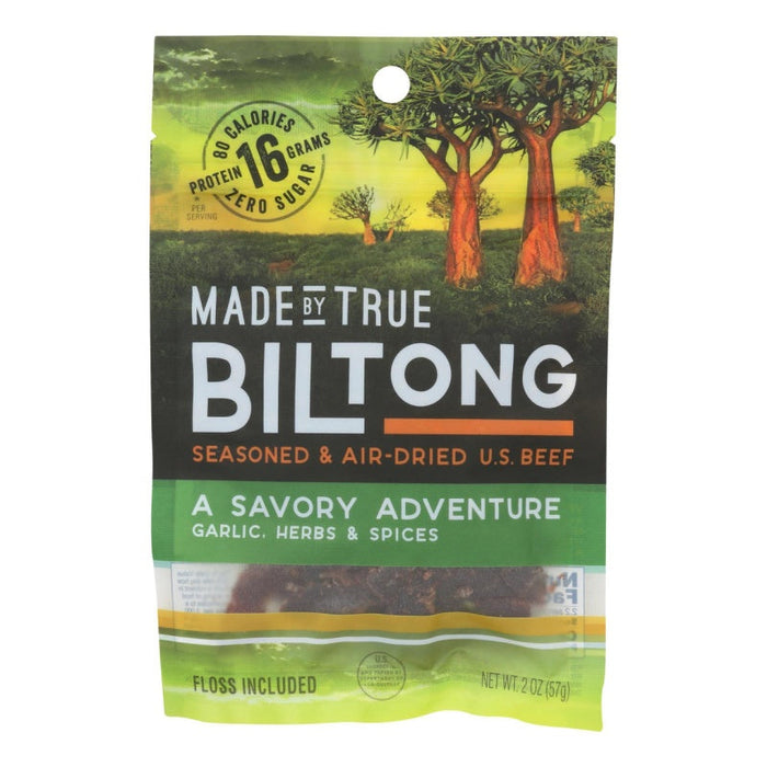 Made By True Beef Jerky A Savory Adventure 2 oz