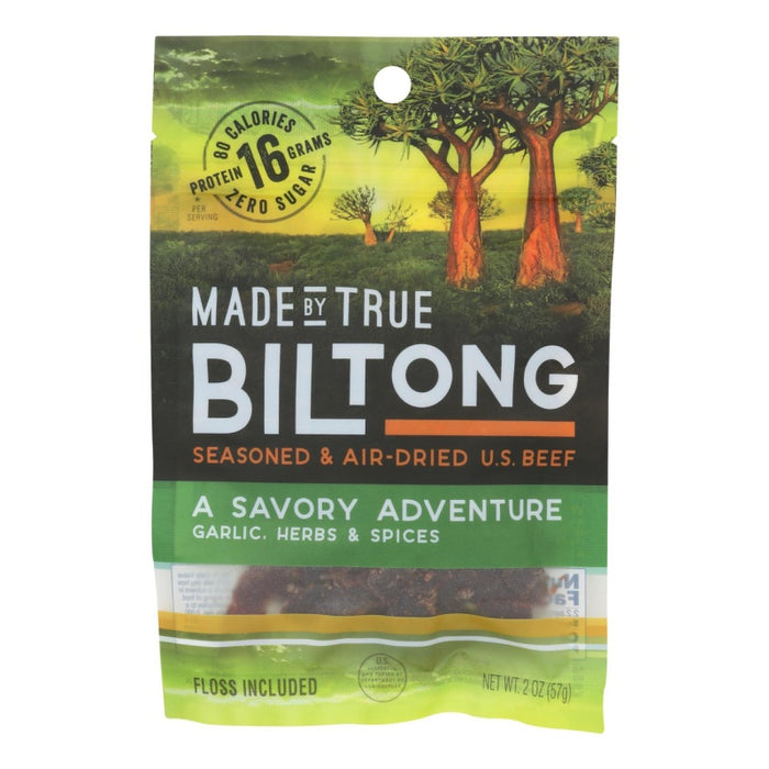 Made By True Beef Jerky A Savory Adventure 2 oz