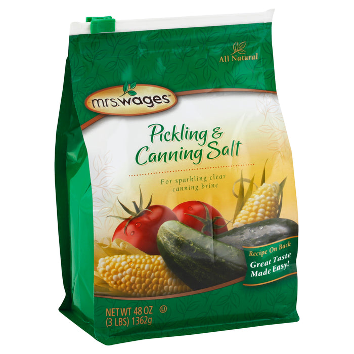 Mrs. Wages  Pickling & Canning Salt  3 Lb