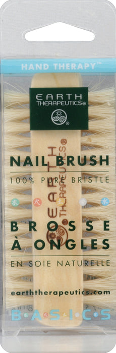 Earth Therapeutics  100% Pure Bristle Nail Brush   1 Ct