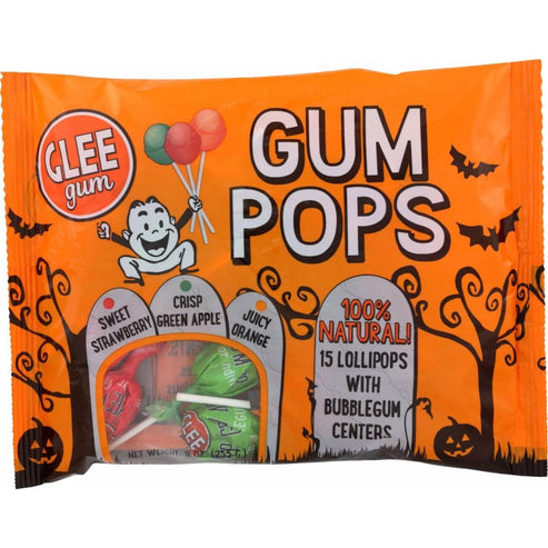 GLEE GUM Halloween Pops 10 OZ