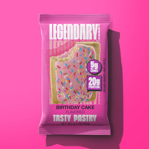 Legendary Foods  Tasty Pastry Birthday Cake   2.2 Oz