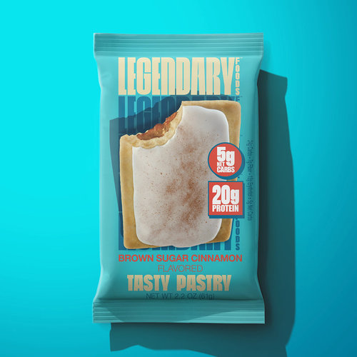 Legendary Foods  Tasty Pastry Cinnamon Brown Sugar   2.2 Oz