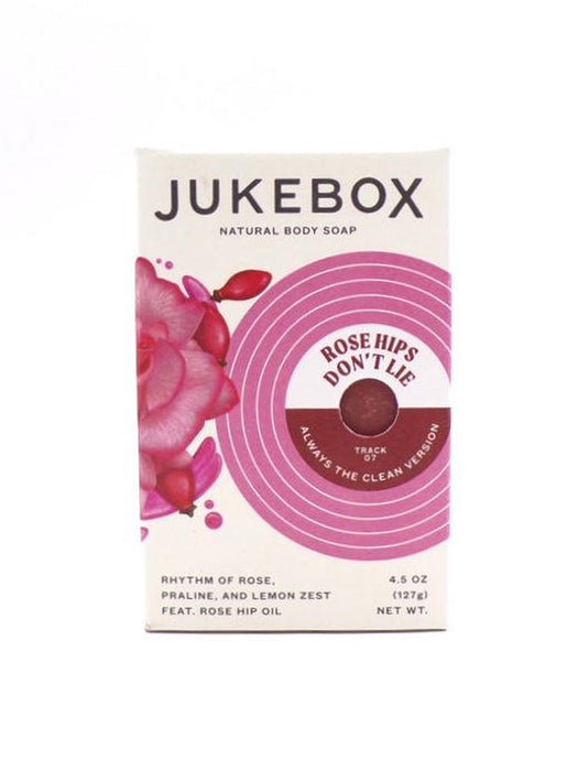 Jukebox Rose Hips Don't Lie Soap Bar 4.5oz