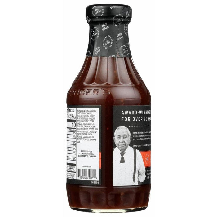 Kinder`s Bbq Sauce Original Zero Sugar 17.5 oz