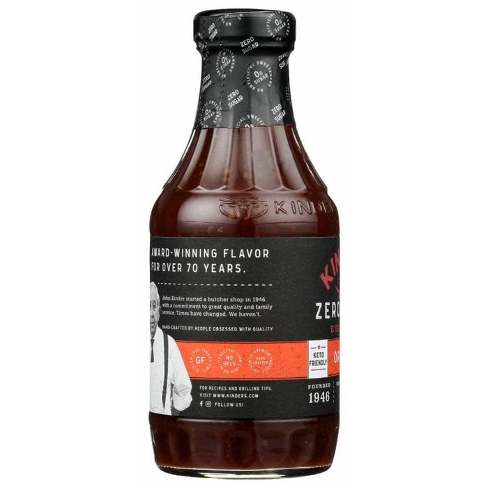 Kinder`s Bbq Sauce Original Zero Sugar 17.5 oz