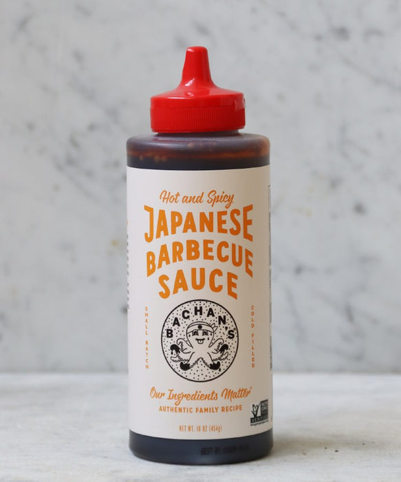 Bachan's Japanese Barbeque Sauce Hot Spicy 16 oz