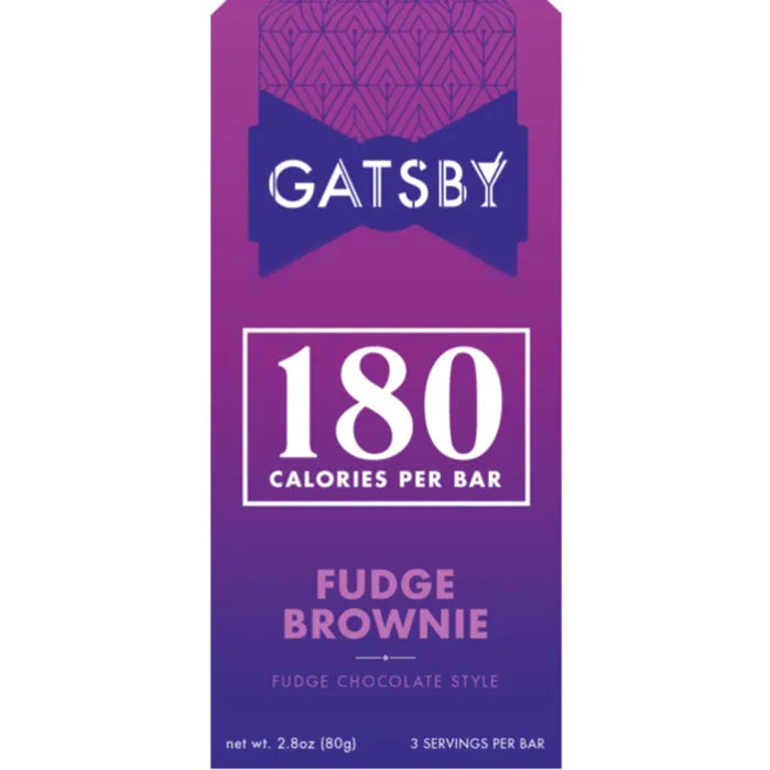 Gatsby Bar Chocolate Fudge Brownie 2.8 OZ