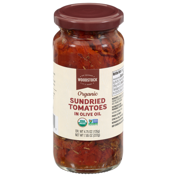 Woodstock Tomatoes Organic Sundried in Olive Oil 7.85 oz