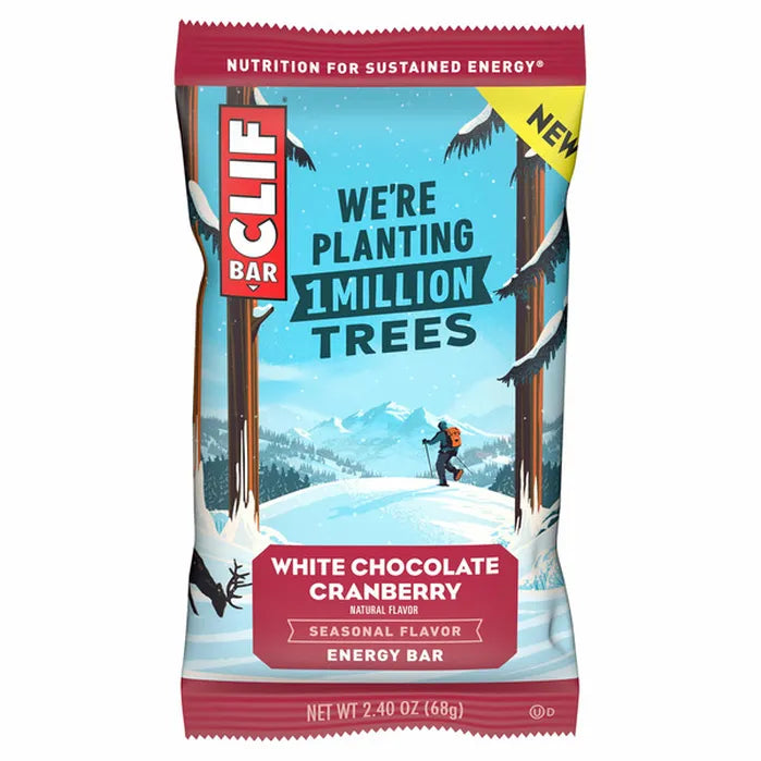 Clif Bar  Energy Bar White Chocolate Cranberry   2.4 Oz