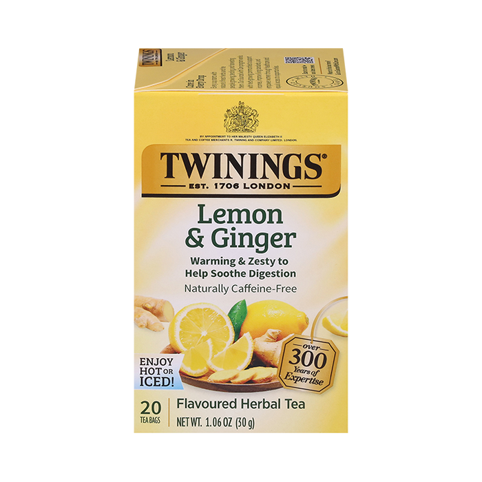 Twinings Green Lemon and Ginger 20 Bag
