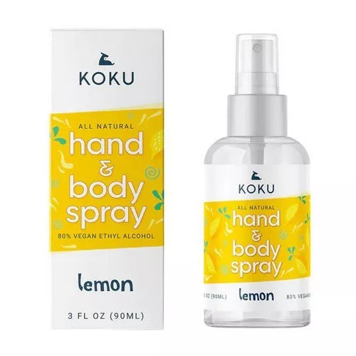 Hand Body Spray Lemon 3 Oz By Koku