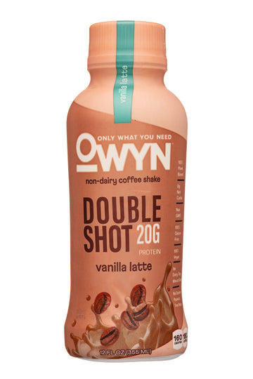 Owyn-only What You Need  Non-dairy Vanilla Latte Coffee Shake   12 oz