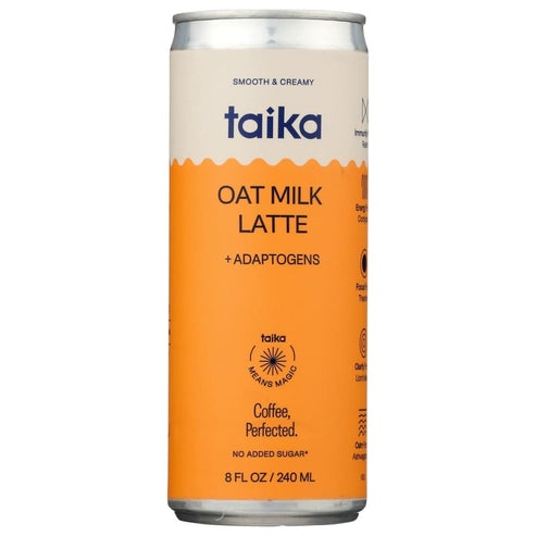 TAIKA COFFEE OAT MILK LATTE 8 fo