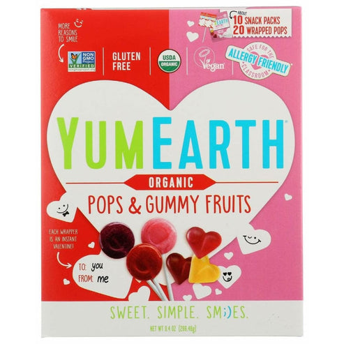 YumEarth Pops And Gummy Fruits 9.4 oz
