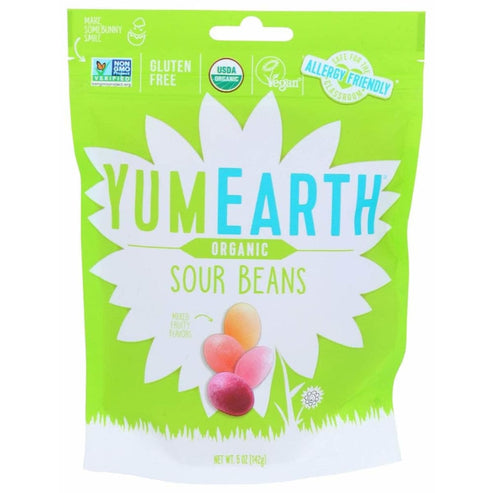 YUMEARTH Organic Sour Beans 5 oz